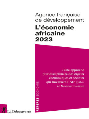 cover image of L'économie africaine 2023